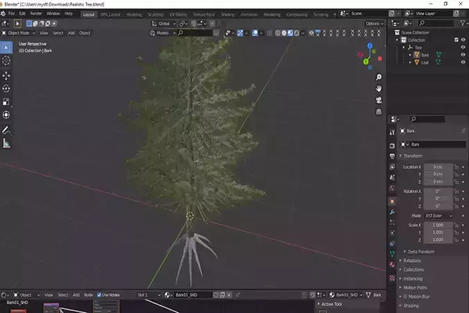 Realistic Tree