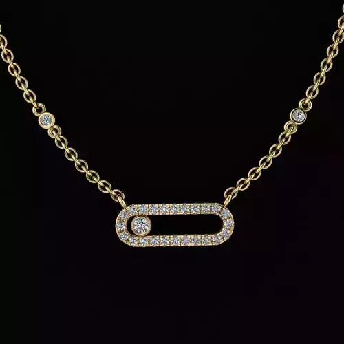 Messika Move Pendant 3D print model
