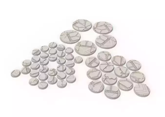 Set of bases for dwarf mine