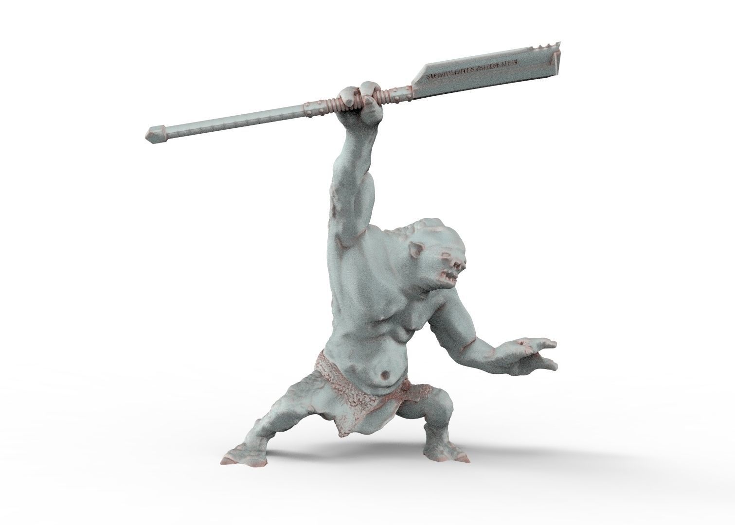 Savage Cave Trolls - Spartatroll revolution 3D print model_5