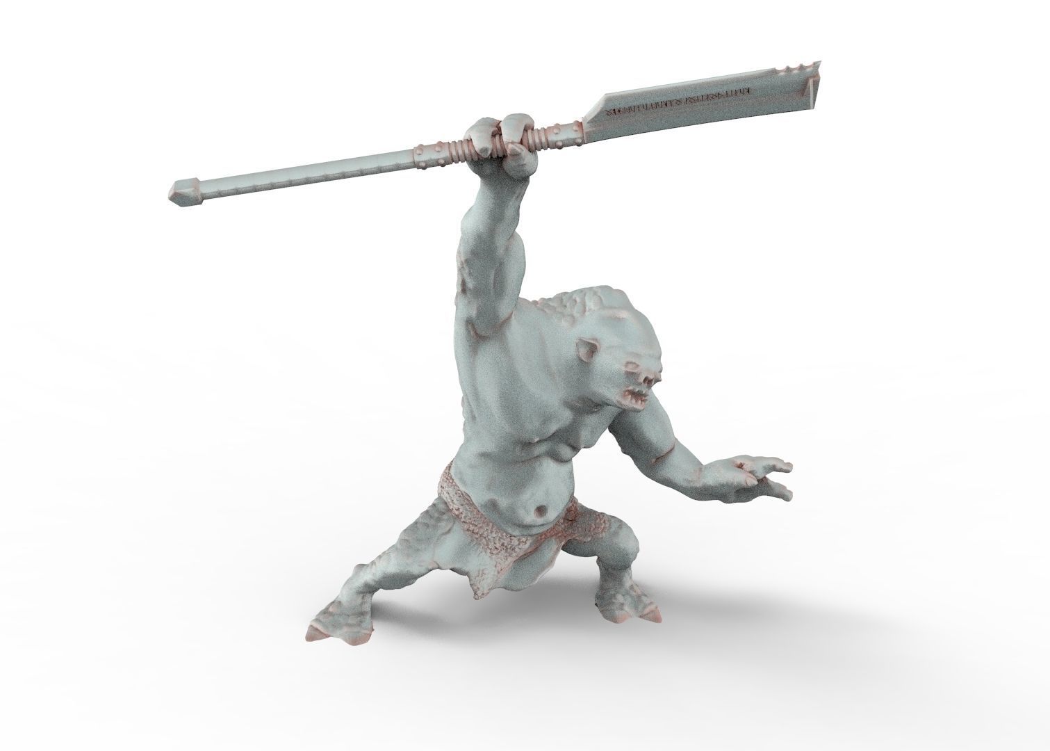 Savage Cave Trolls - Spartatroll revolution 3D print model_13