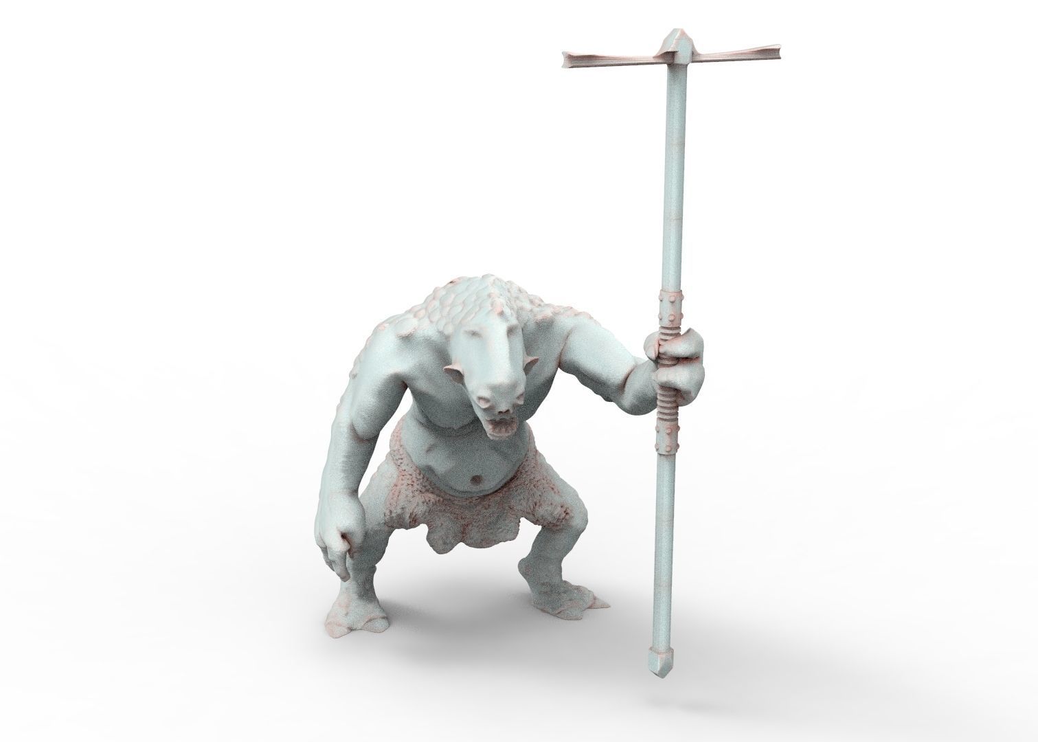 Savage Cave Trolls - Spartatroll revolution 3D print model_8