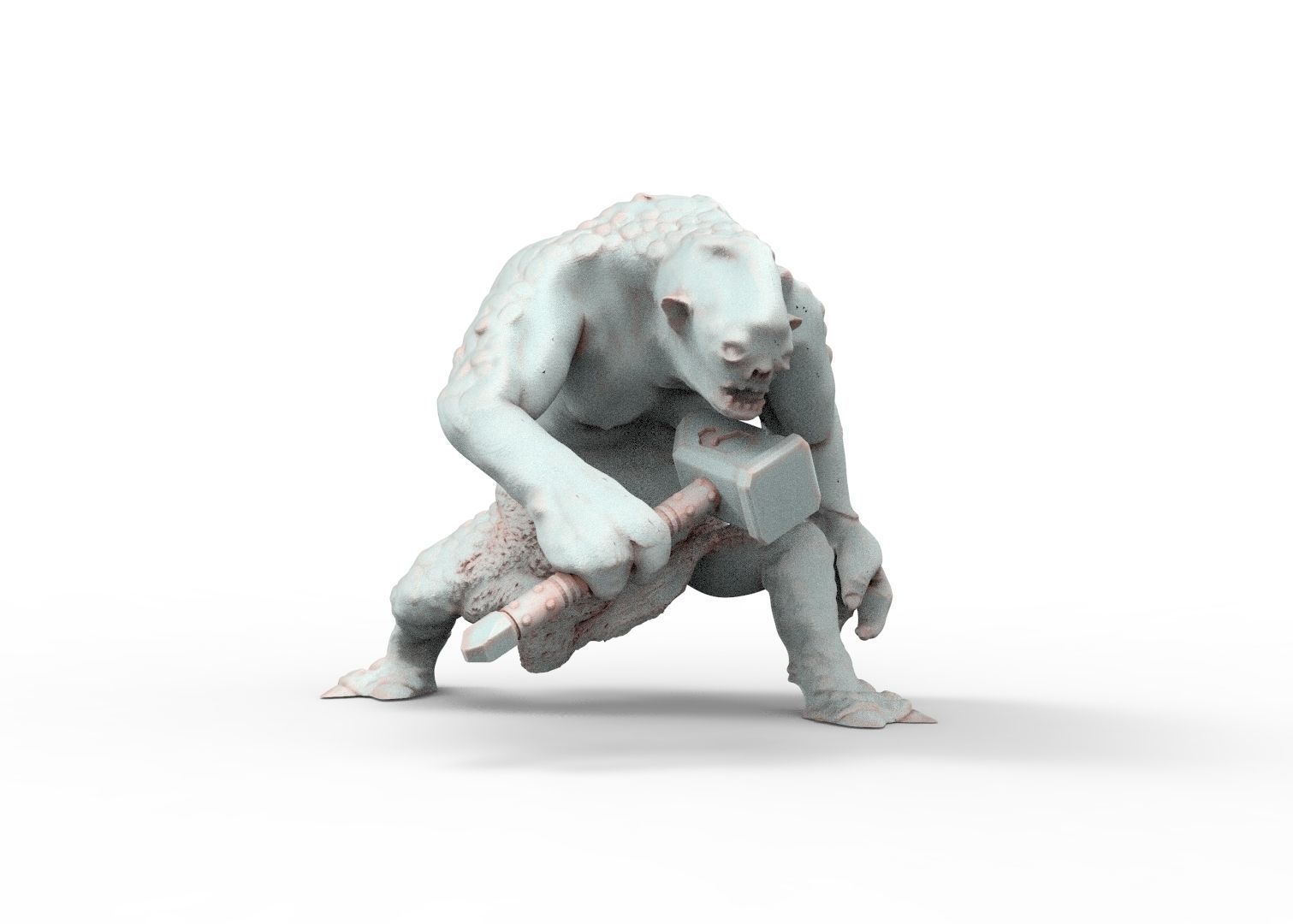 Savage Cave Trolls - Spartatroll revolution 3D print model_4