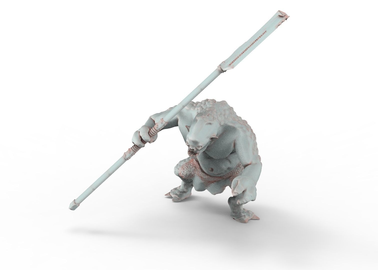 Savage Cave Trolls - Spartatroll revolution 3D print model_9