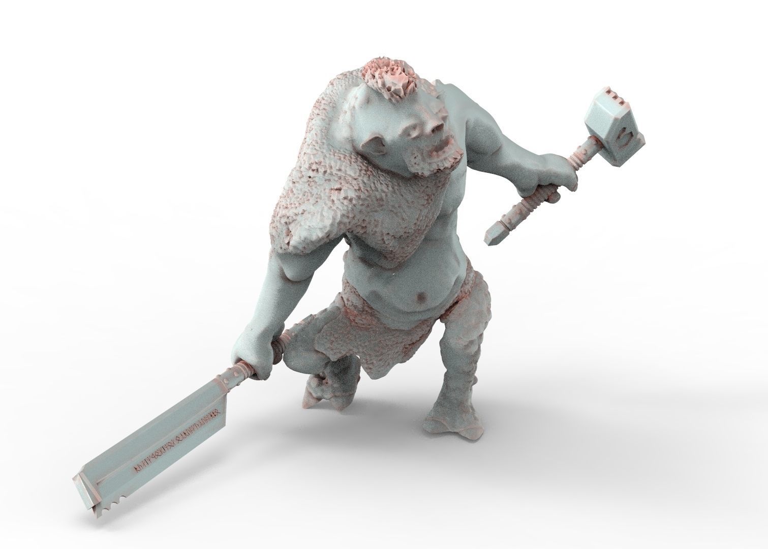 Savage Cave Trolls - Spartatroll revolution 3D print model_7