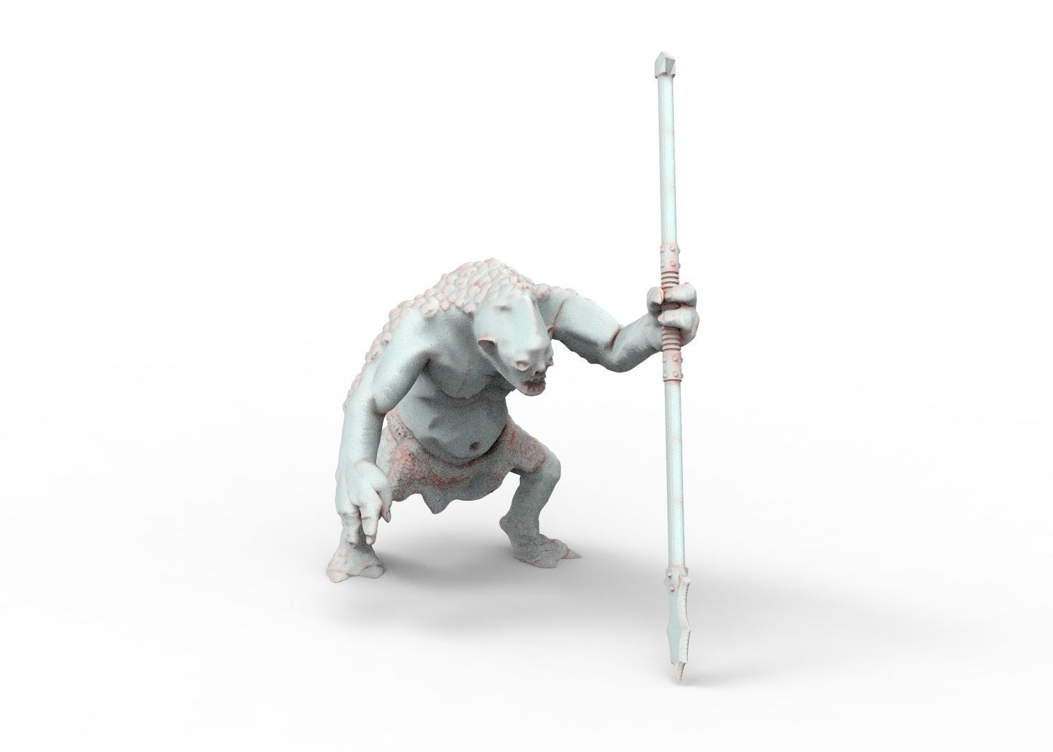 Savage Cave Trolls - Spartatroll revolution 3D print model_3