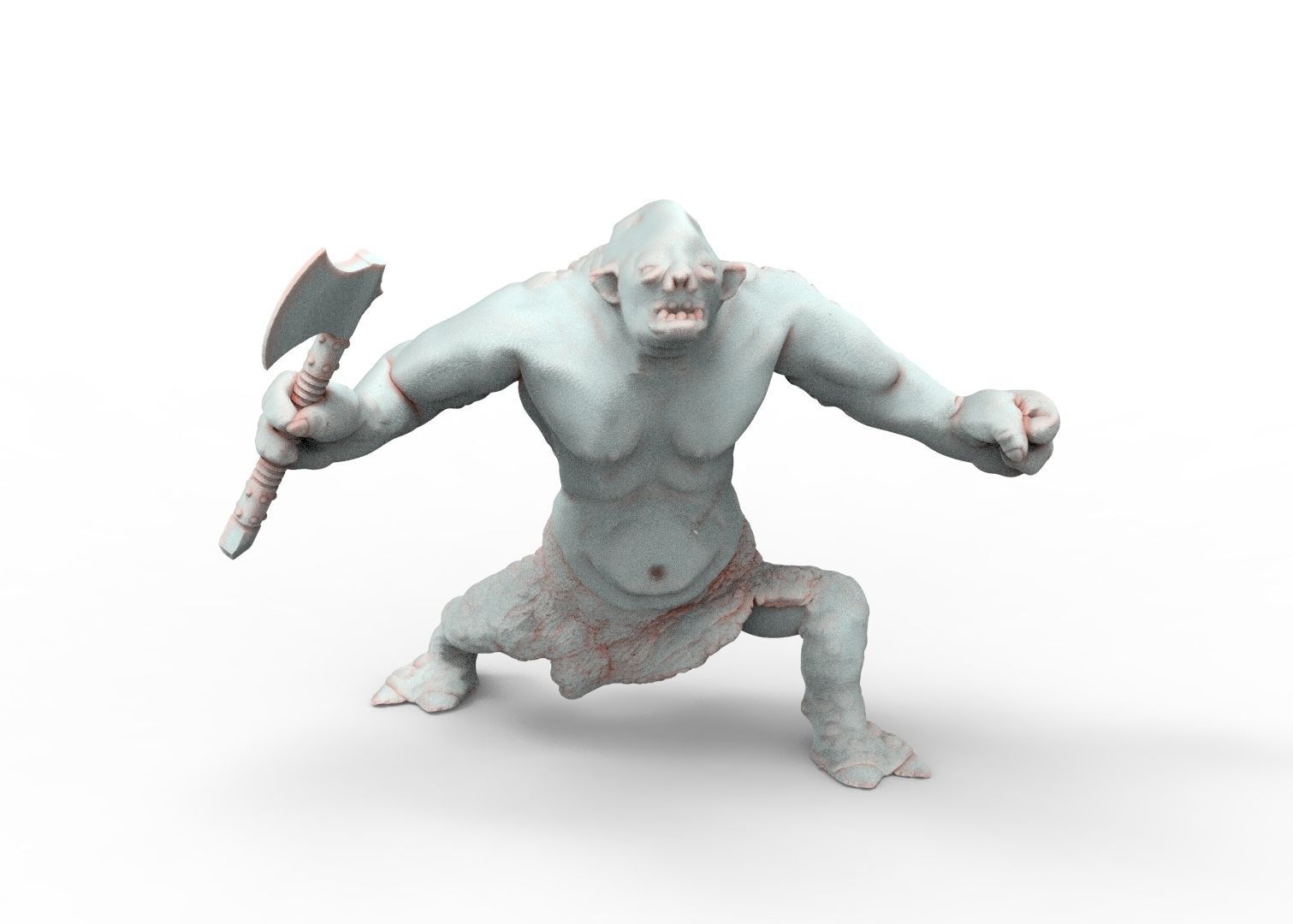 Savage Cave Trolls - Spartatroll revolution 3D print model_16