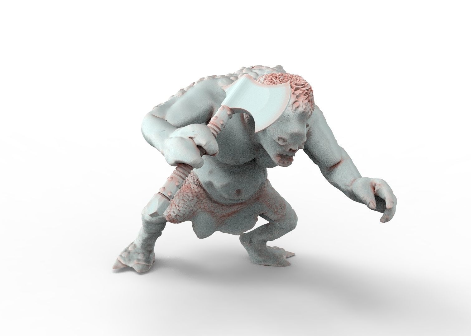 Savage Cave Trolls - Spartatroll revolution 3D print model_11