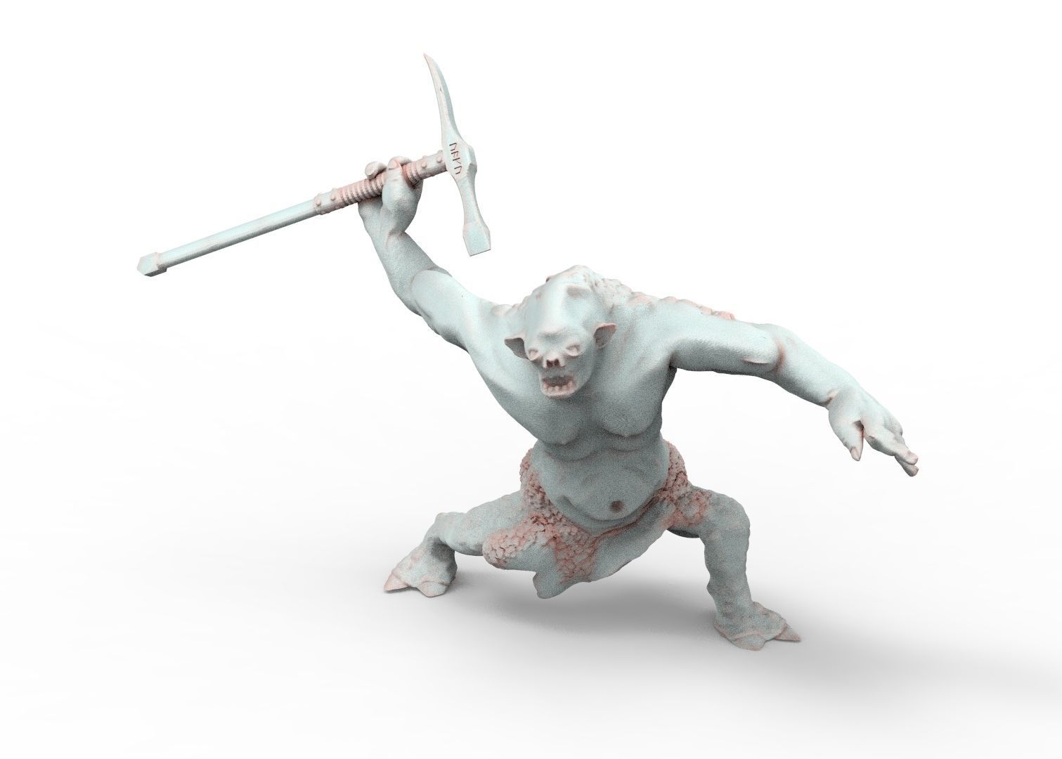 Savage Cave Trolls - Spartatroll revolution 3D print model_10