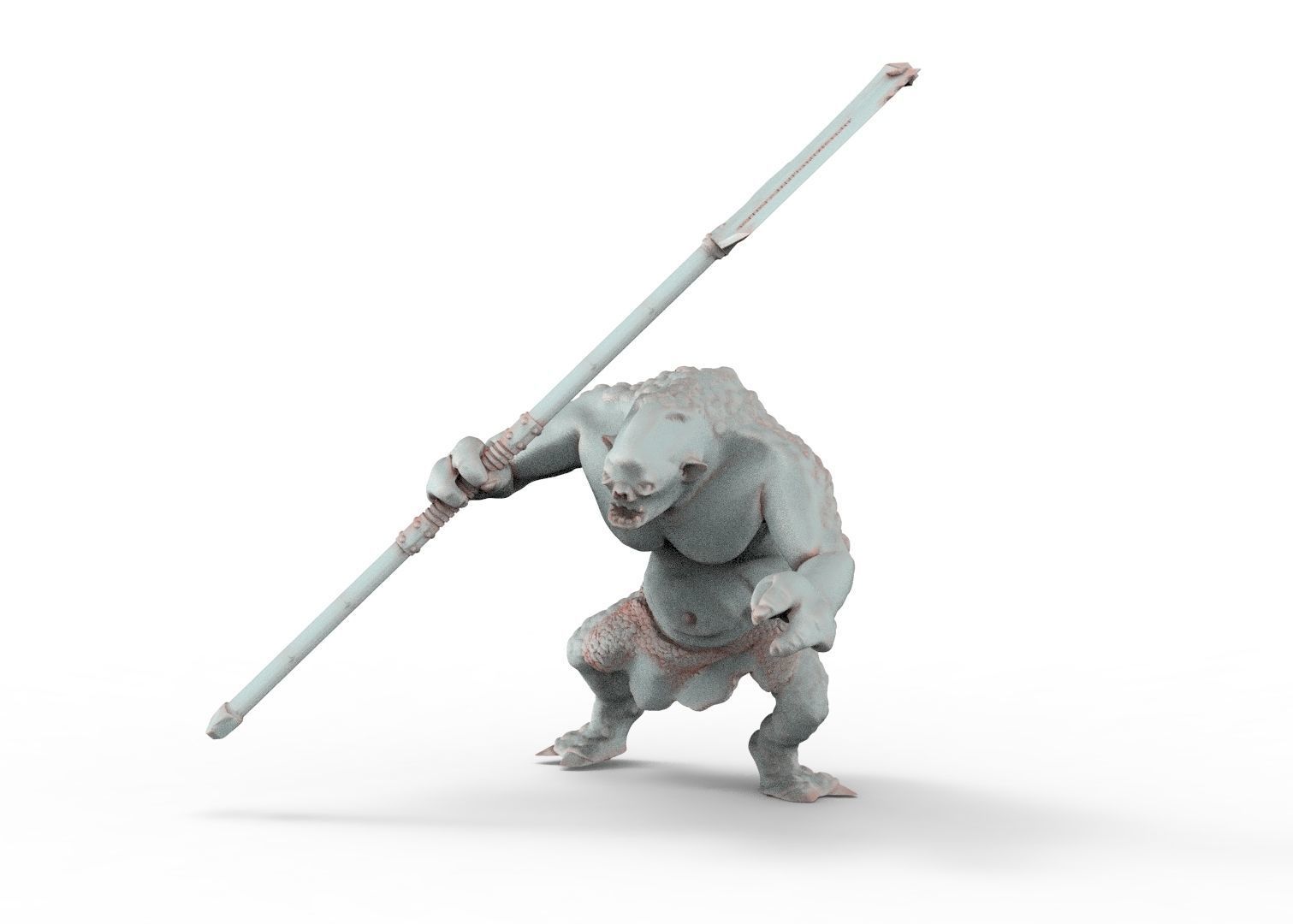 Savage Cave Trolls - Spartatroll revolution 3D print model_14