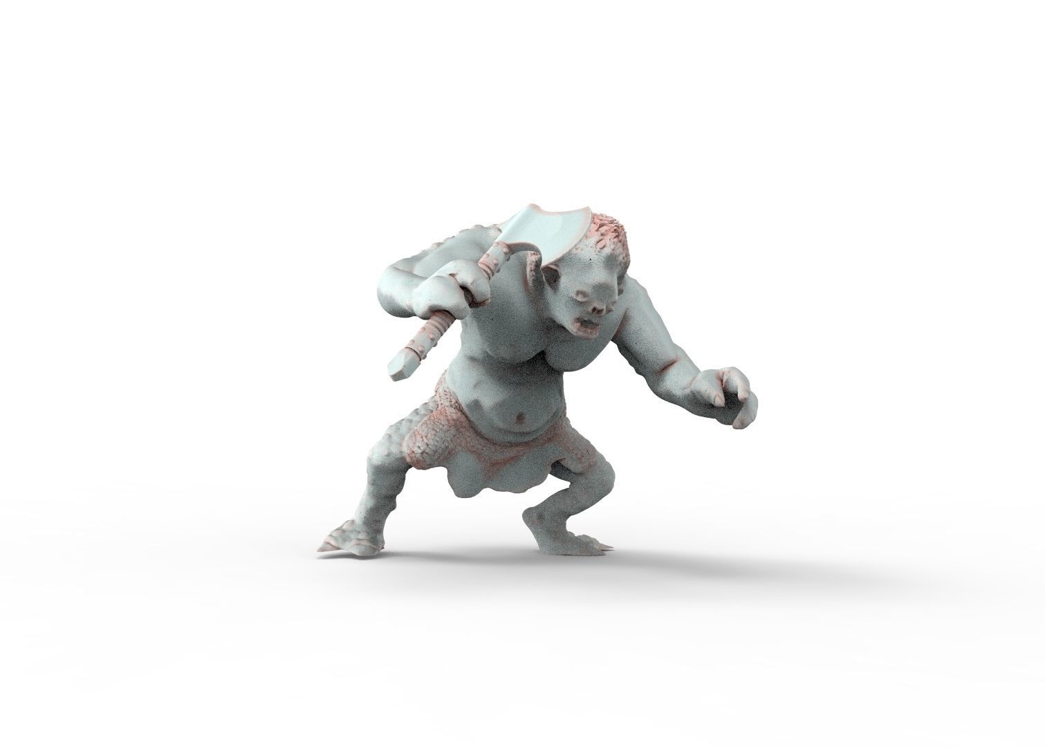 Savage Cave Trolls - Spartatroll revolution 3D print model_1
