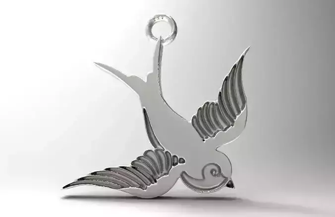 Bird pendant