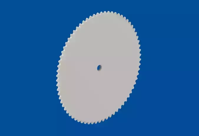 25H 72 teeth chain sprocket without assembly holes