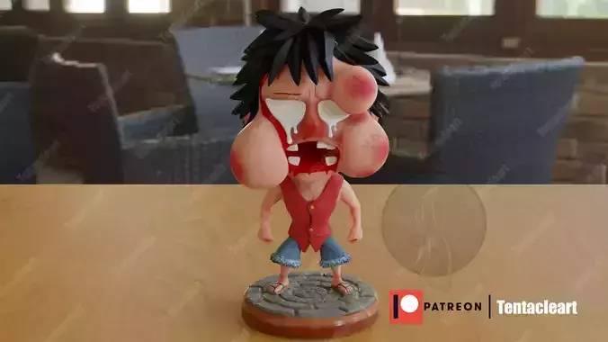 Monkey D luffy 3D print model