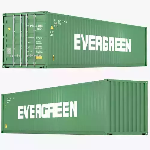 Evergreen Shipping Container