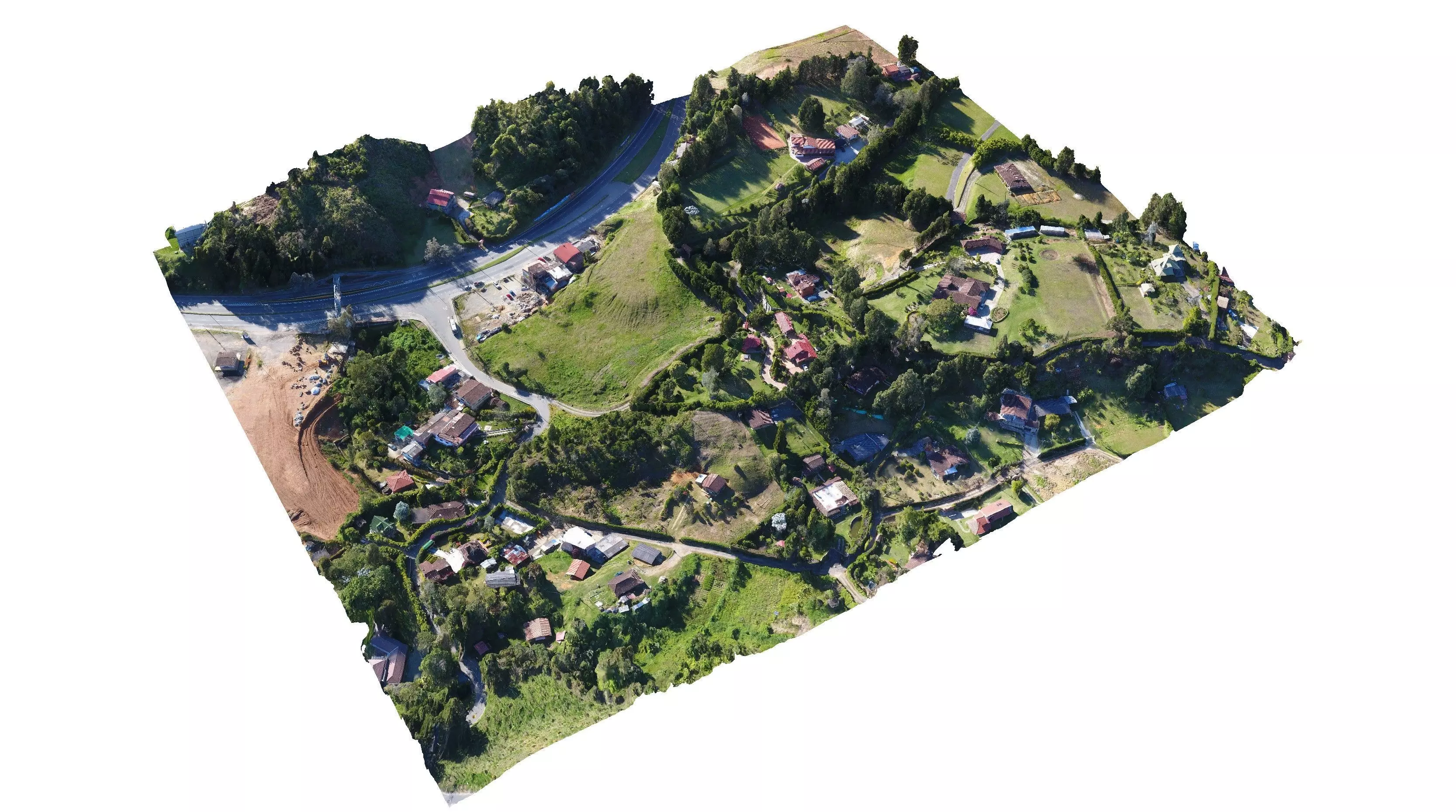 Sunset at quinta 06 12 2020 Low-poly 3D model_0