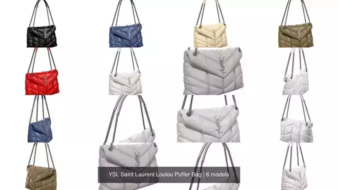 YSL Saint Laurent Loulou Puffer Bag