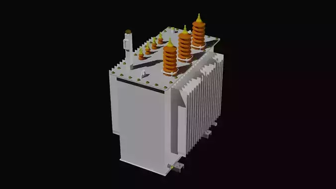 TRANSFORMER - Electrical Distribution Transformer 3D Model