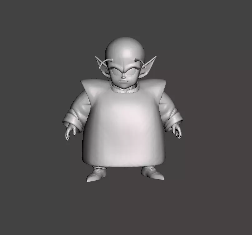 Kid Piccolo 3D Model 3D print model