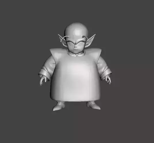 Kid Piccolo 3D Model 3D print model