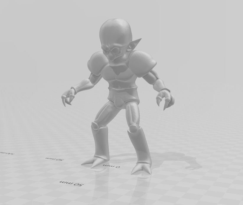 Bio Soldier 3D Model 3D print model_2