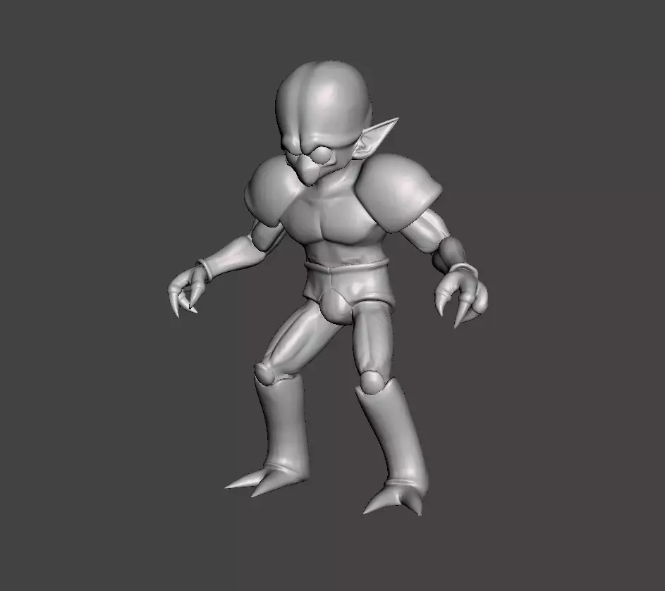 Bio Soldier 3D Model 3D print model_0