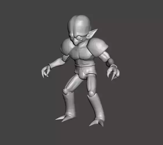 Bio Soldier 3D Model