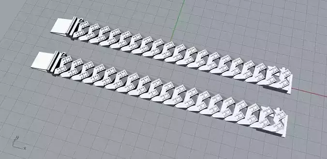 CUBAN CHAIN 03 3D print model