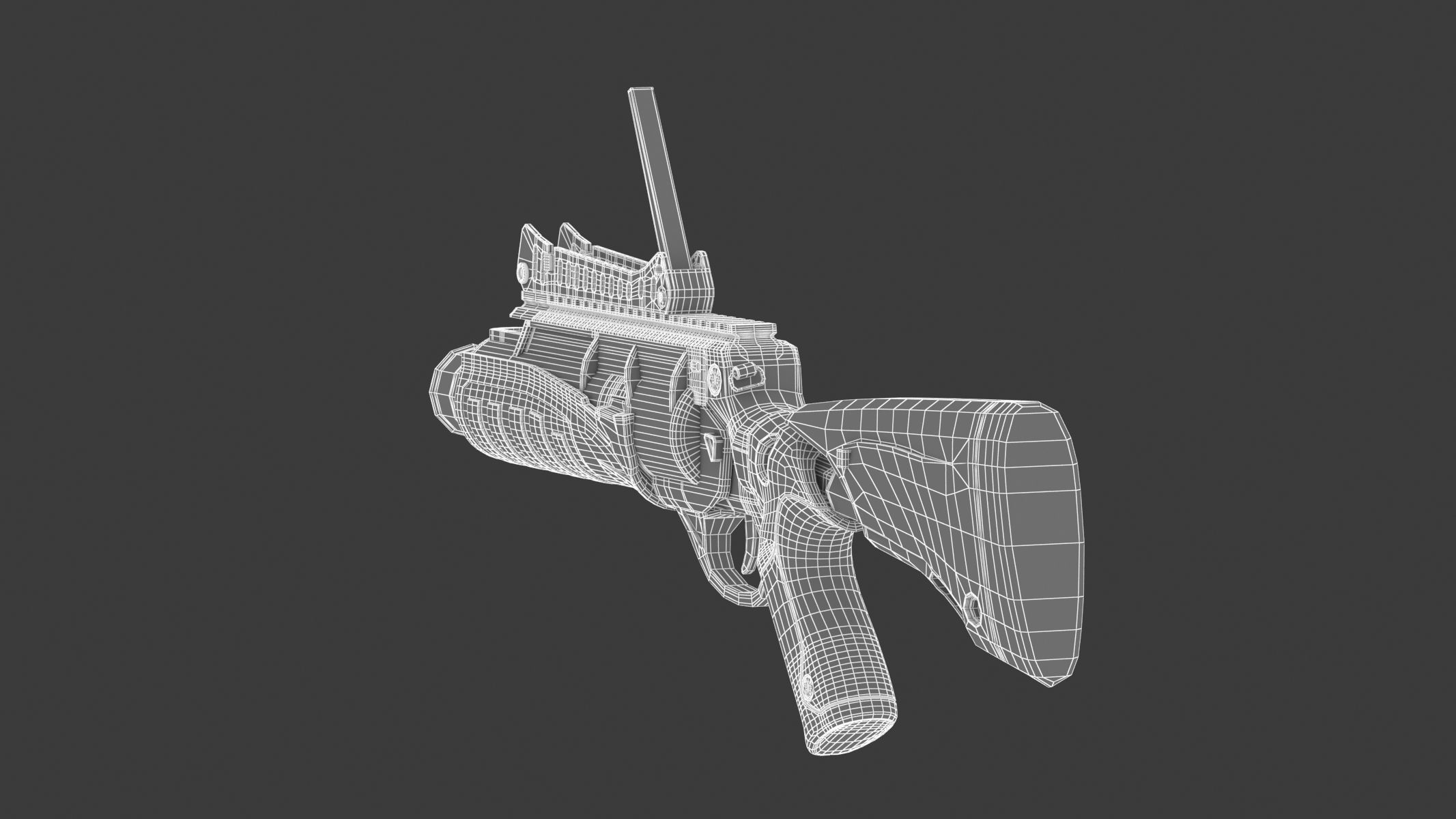 Beretta GLX 160 Grenade Launcher 3D model_16