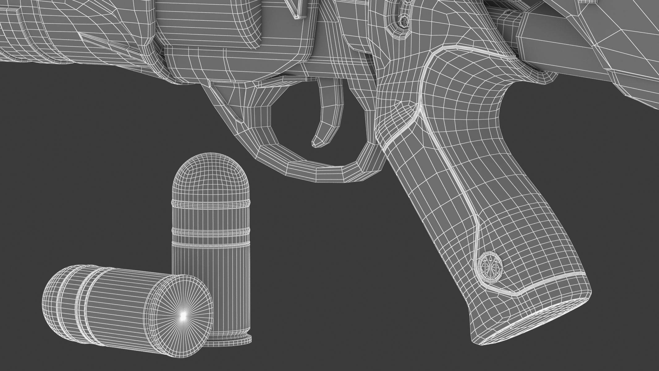 Beretta GLX 160 Grenade Launcher 3D model_29