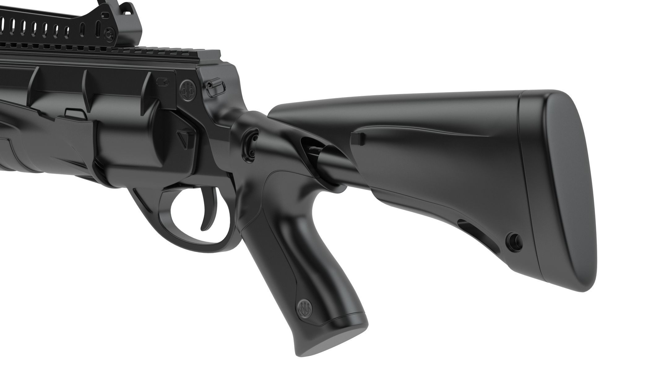 Beretta GLX 160 Grenade Launcher 3D model_6