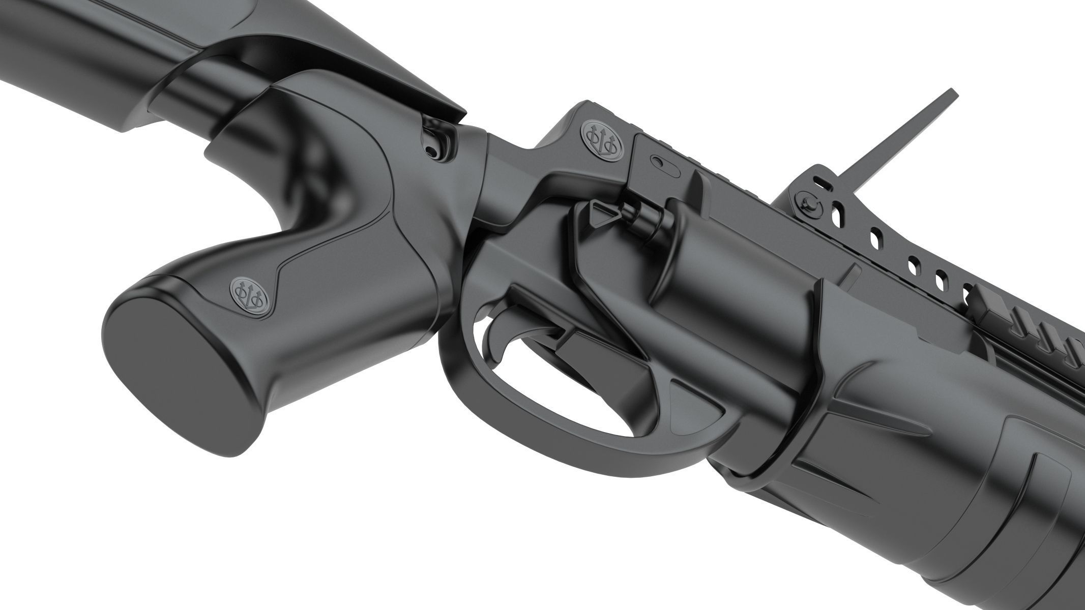 Beretta GLX 160 Grenade Launcher 3D model_13