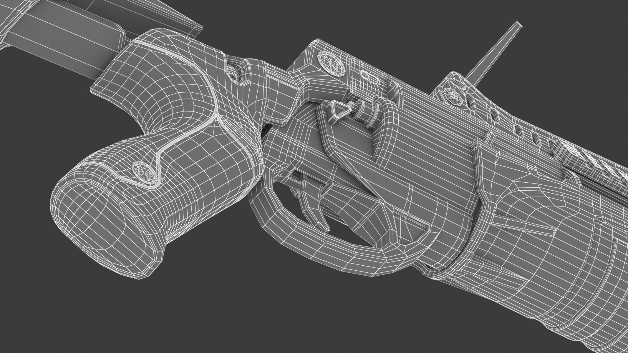 Beretta GLX 160 Grenade Launcher 3D model_28