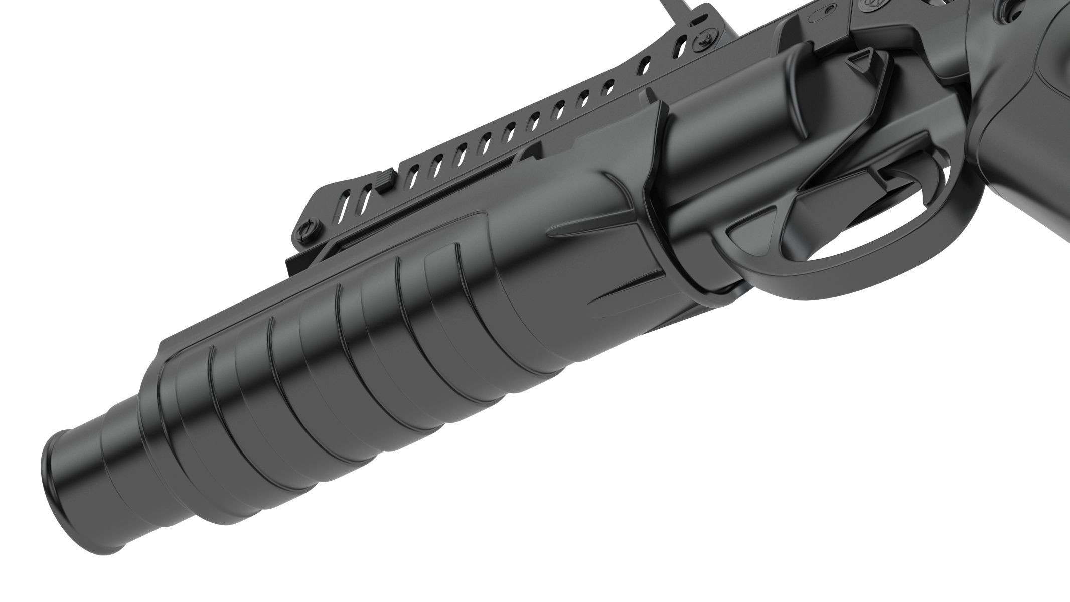 Beretta GLX 160 Grenade Launcher 3D model_12