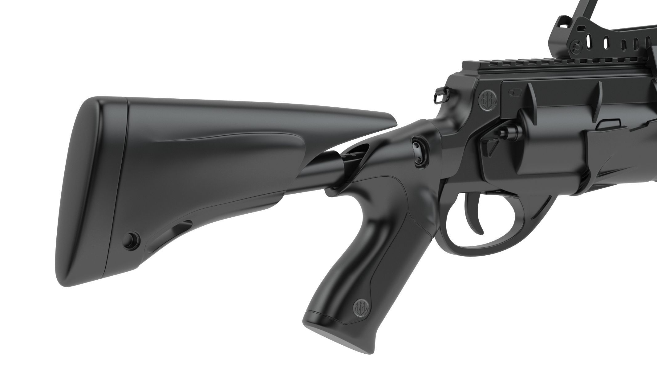 Beretta GLX 160 Grenade Launcher 3D model_5