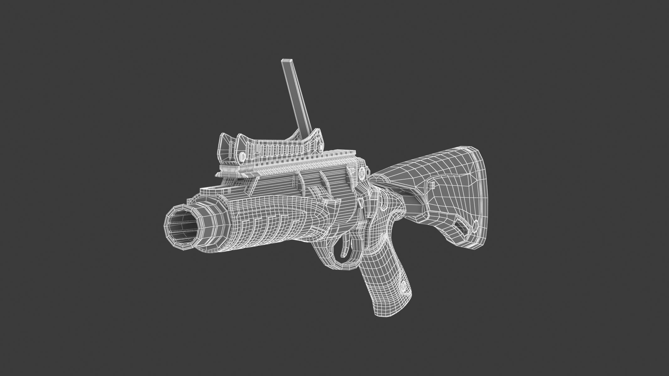 Beretta GLX 160 Grenade Launcher 3D model_18