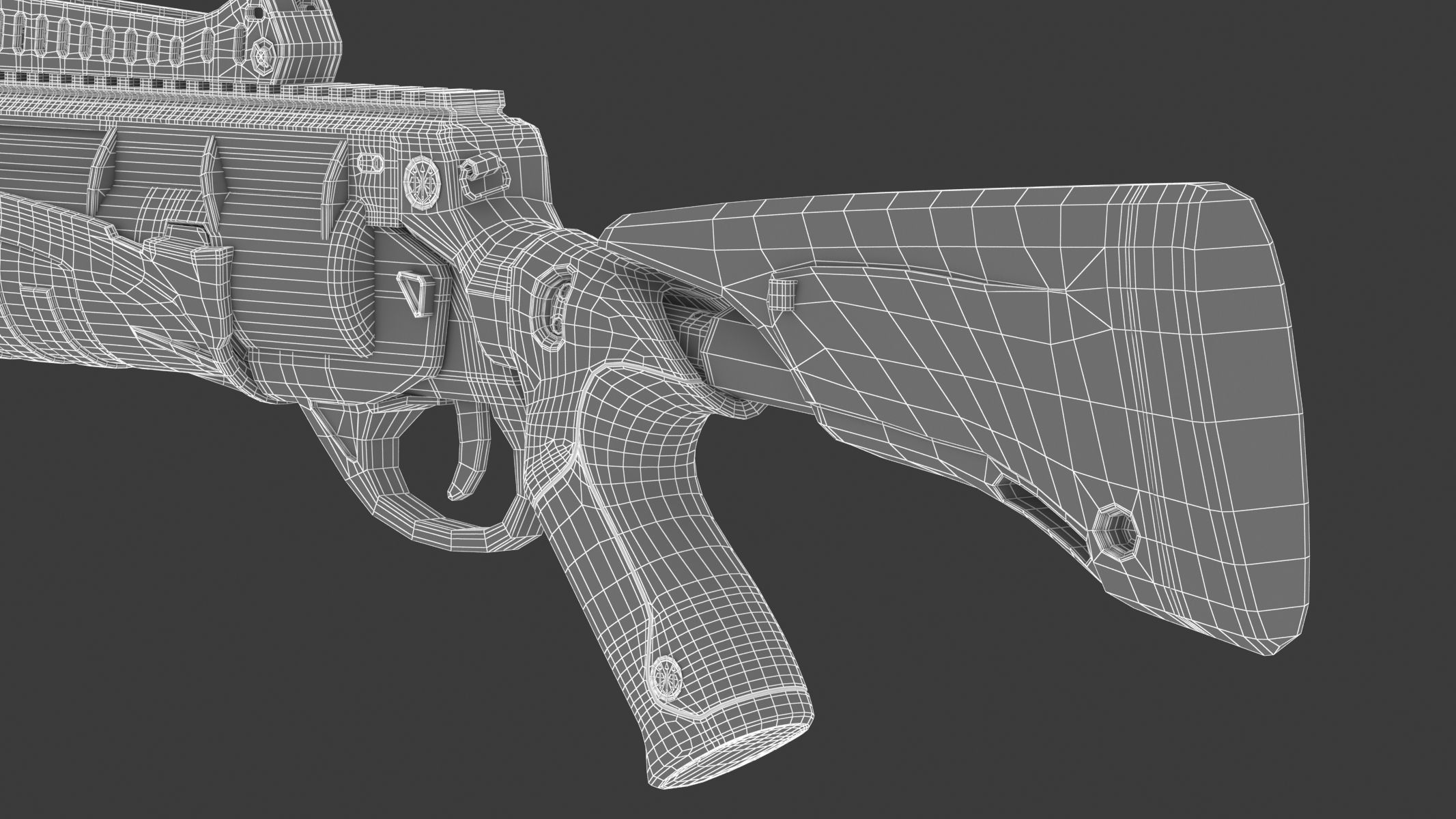 Beretta GLX 160 Grenade Launcher 3D model_21