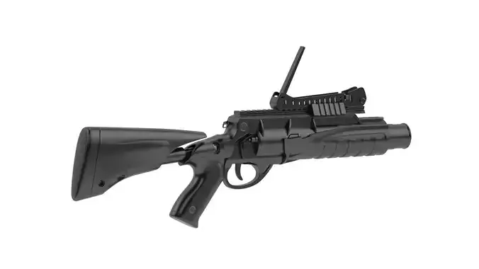 Beretta GLX 160 Grenade Launcher 3D model