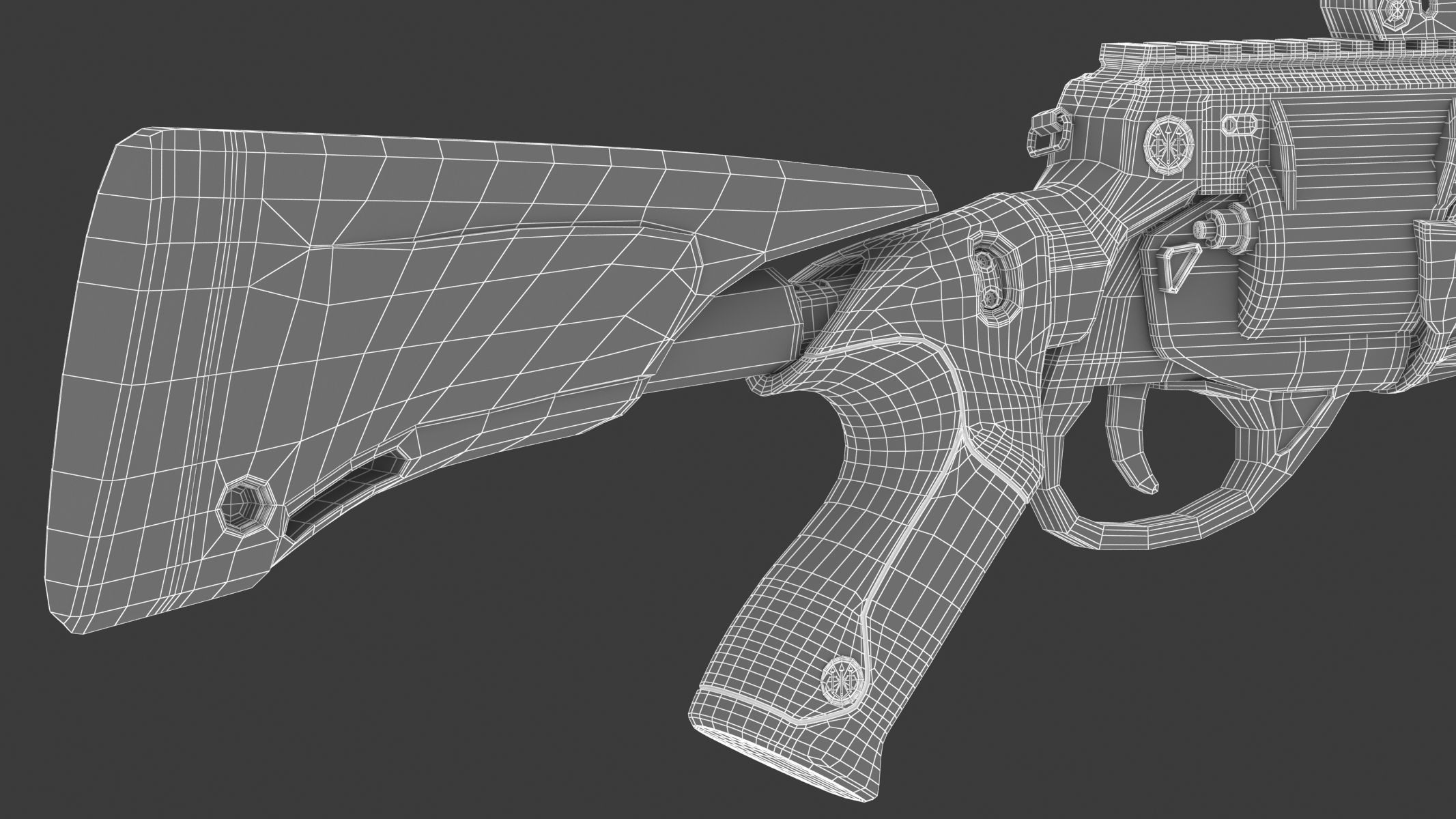 Beretta GLX 160 Grenade Launcher 3D model_20