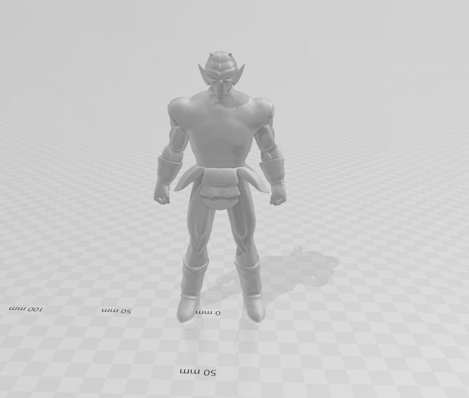 Kishime 3D Model armored man 3D print model_2