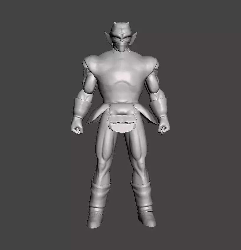 Kishime 3D Model armored man 3D print model_0