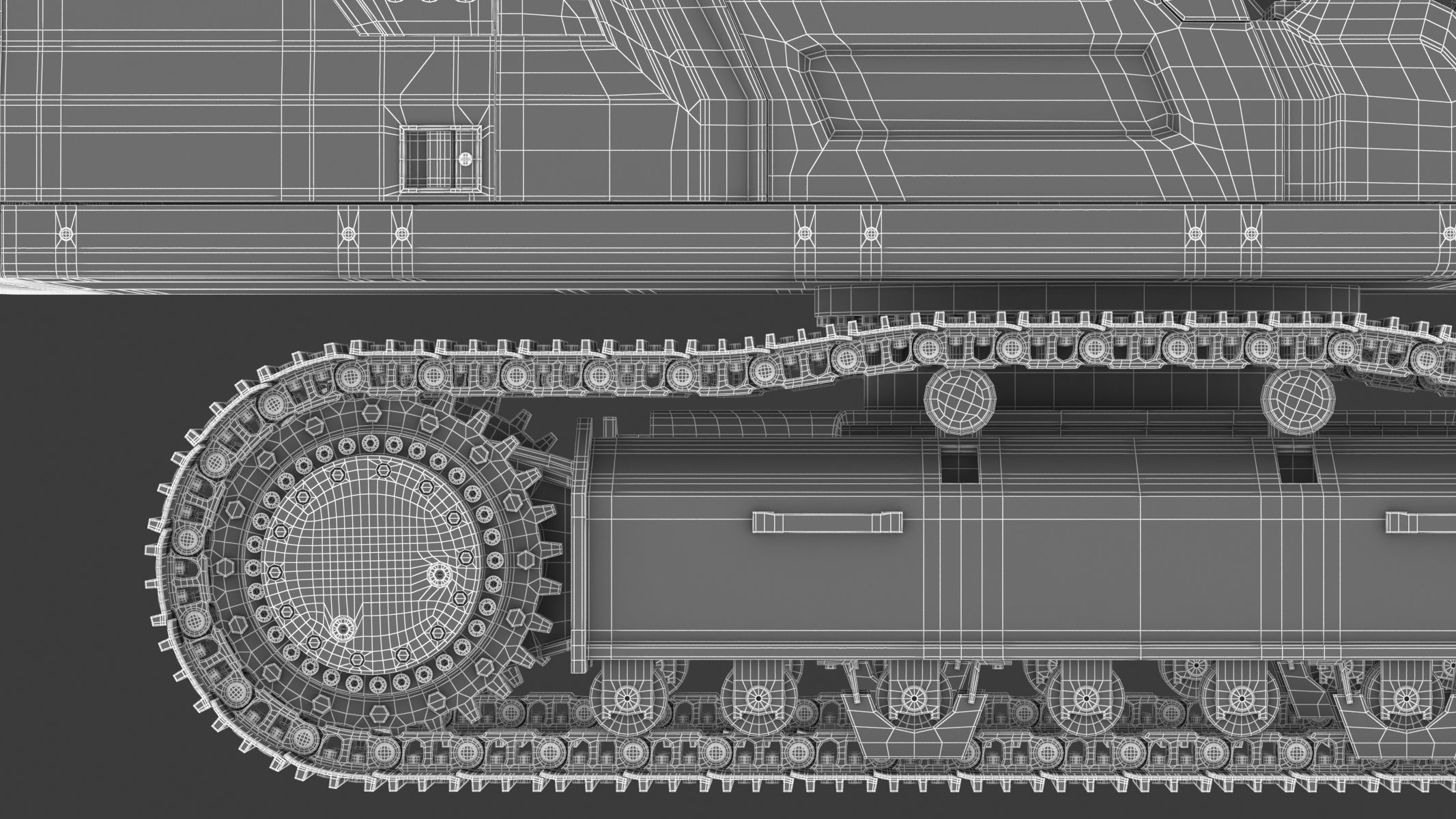 Cat 336 Excavator 3D model_33