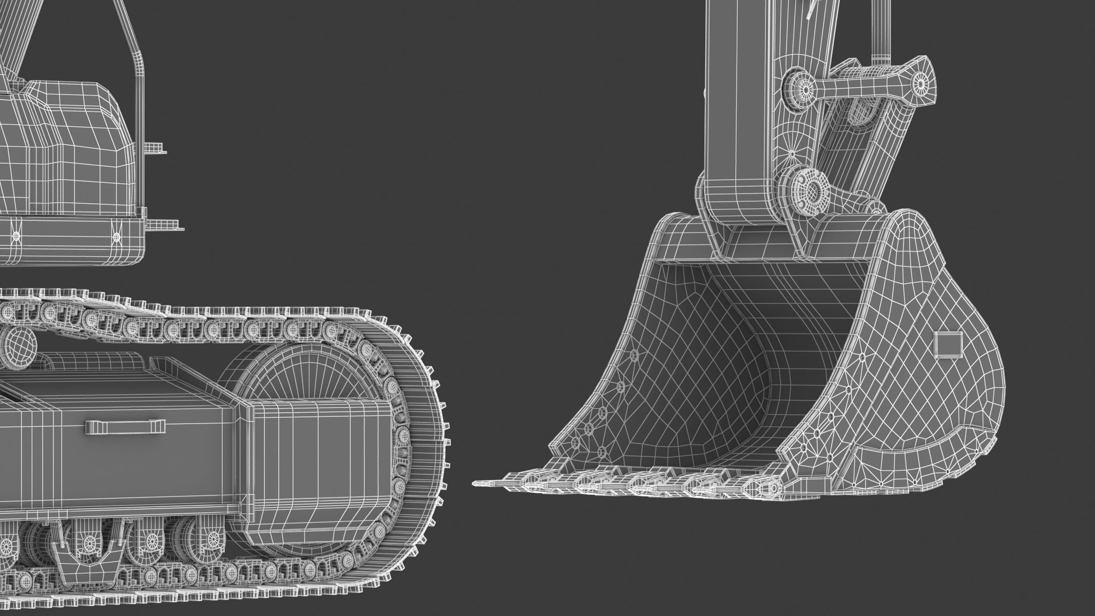 Cat 336 Excavator 3D model_34