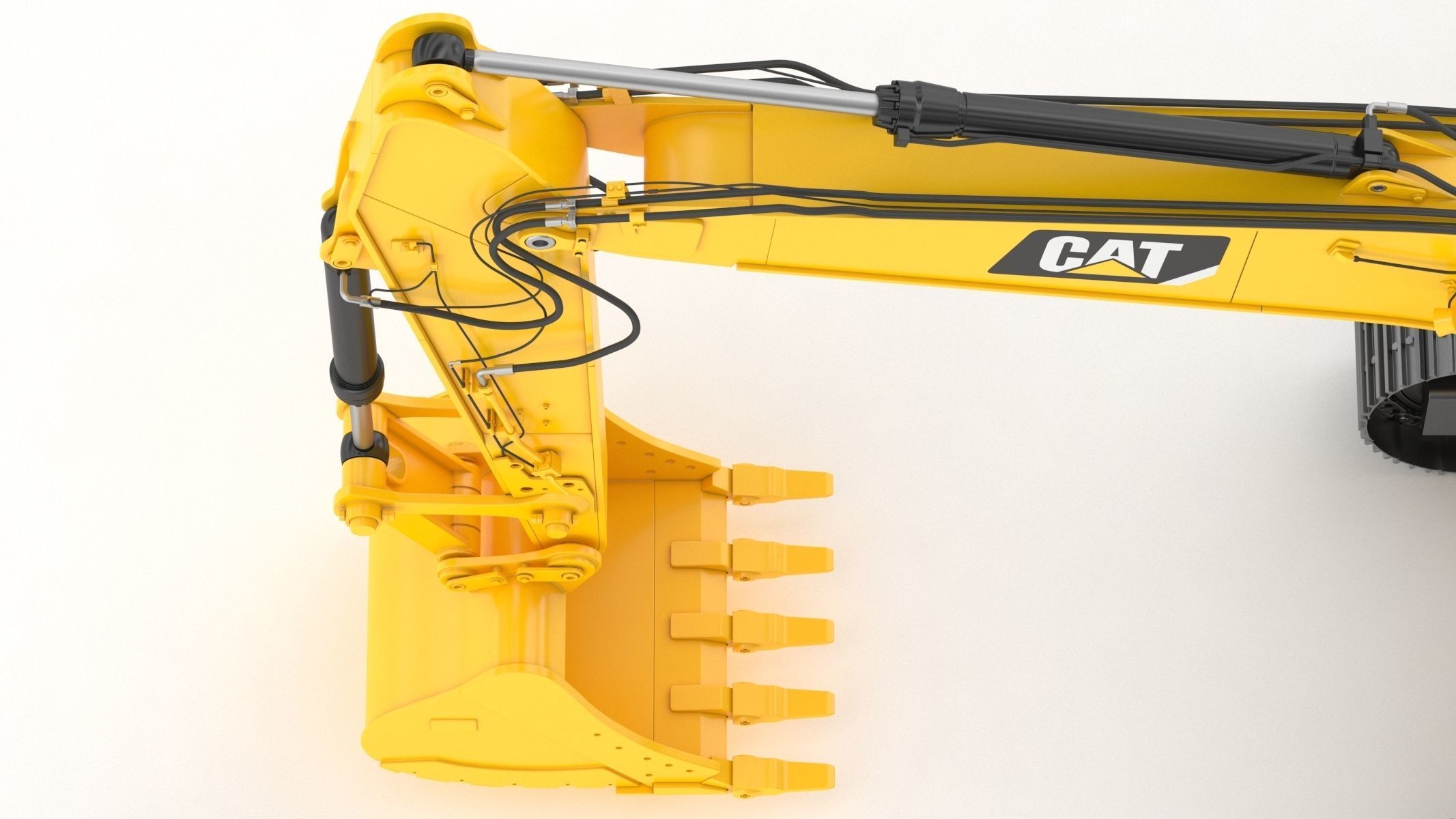 Cat 336 Excavator 3D model_19