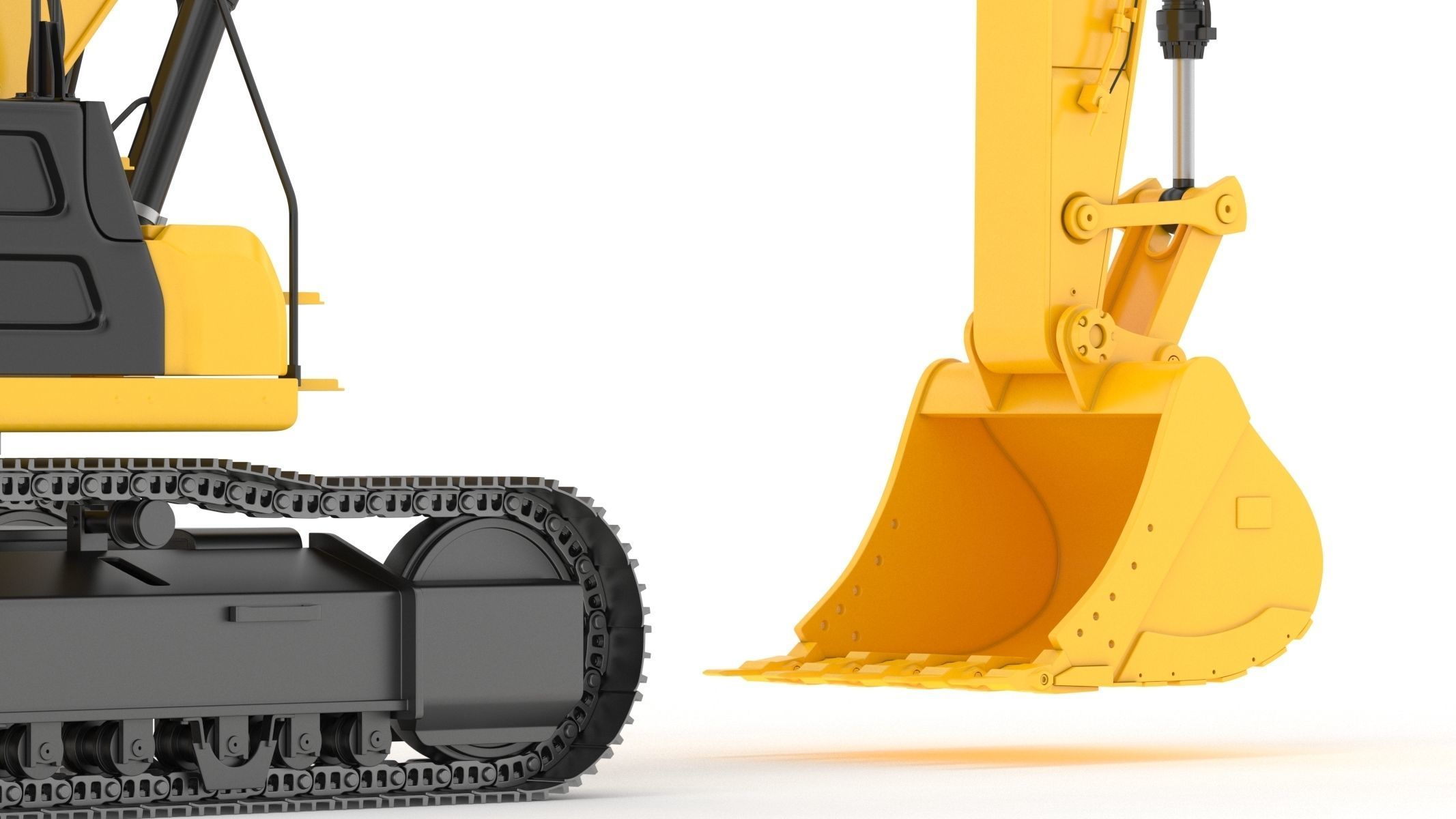 Cat 336 Excavator 3D model_14