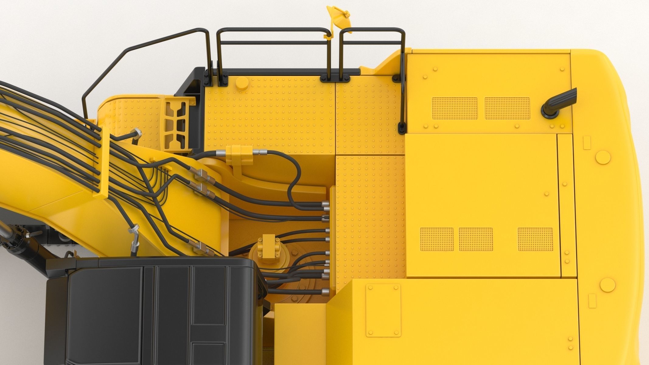 Cat 336 Excavator 3D model_18