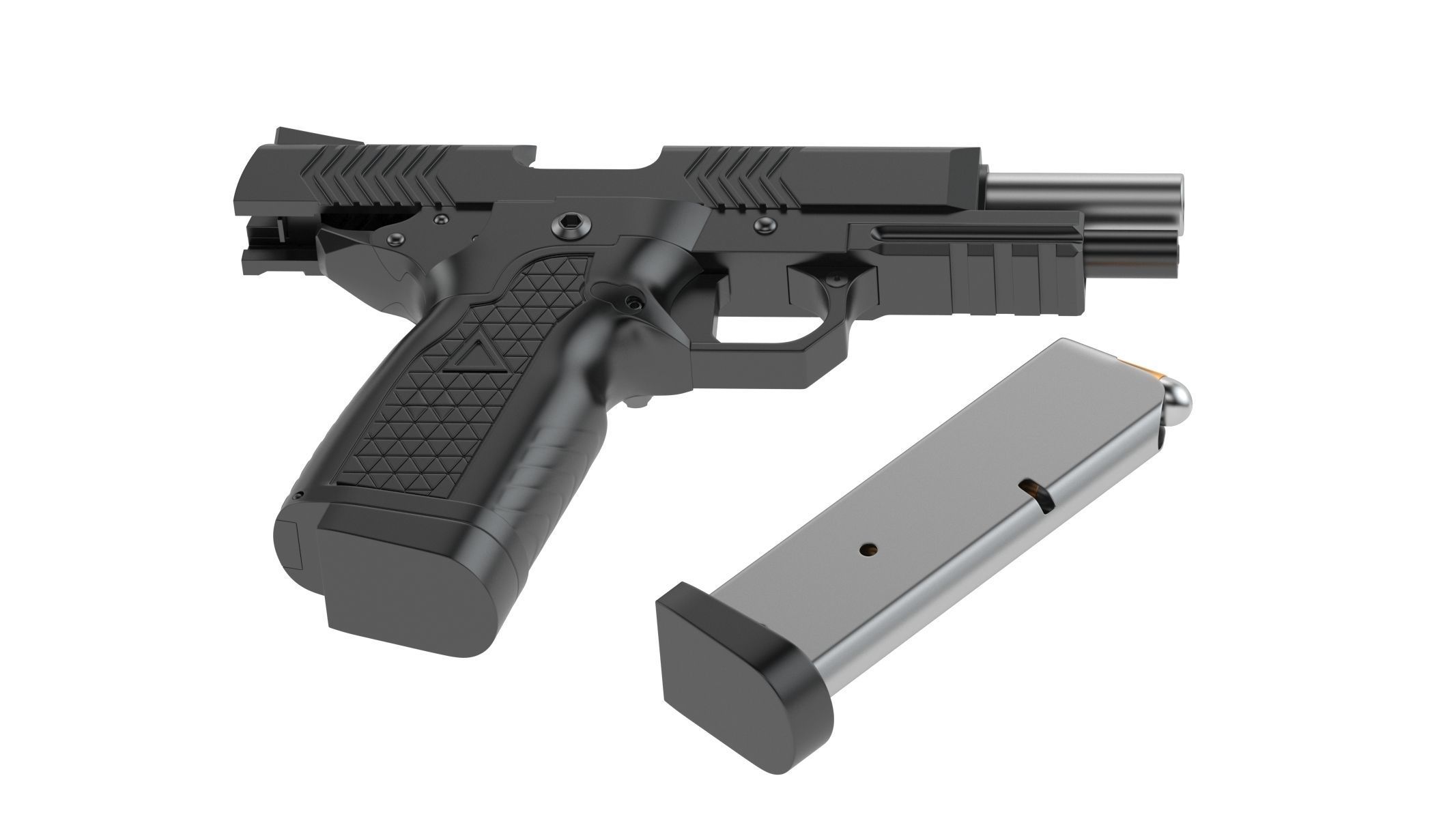 Detonics MTX 3D model_4