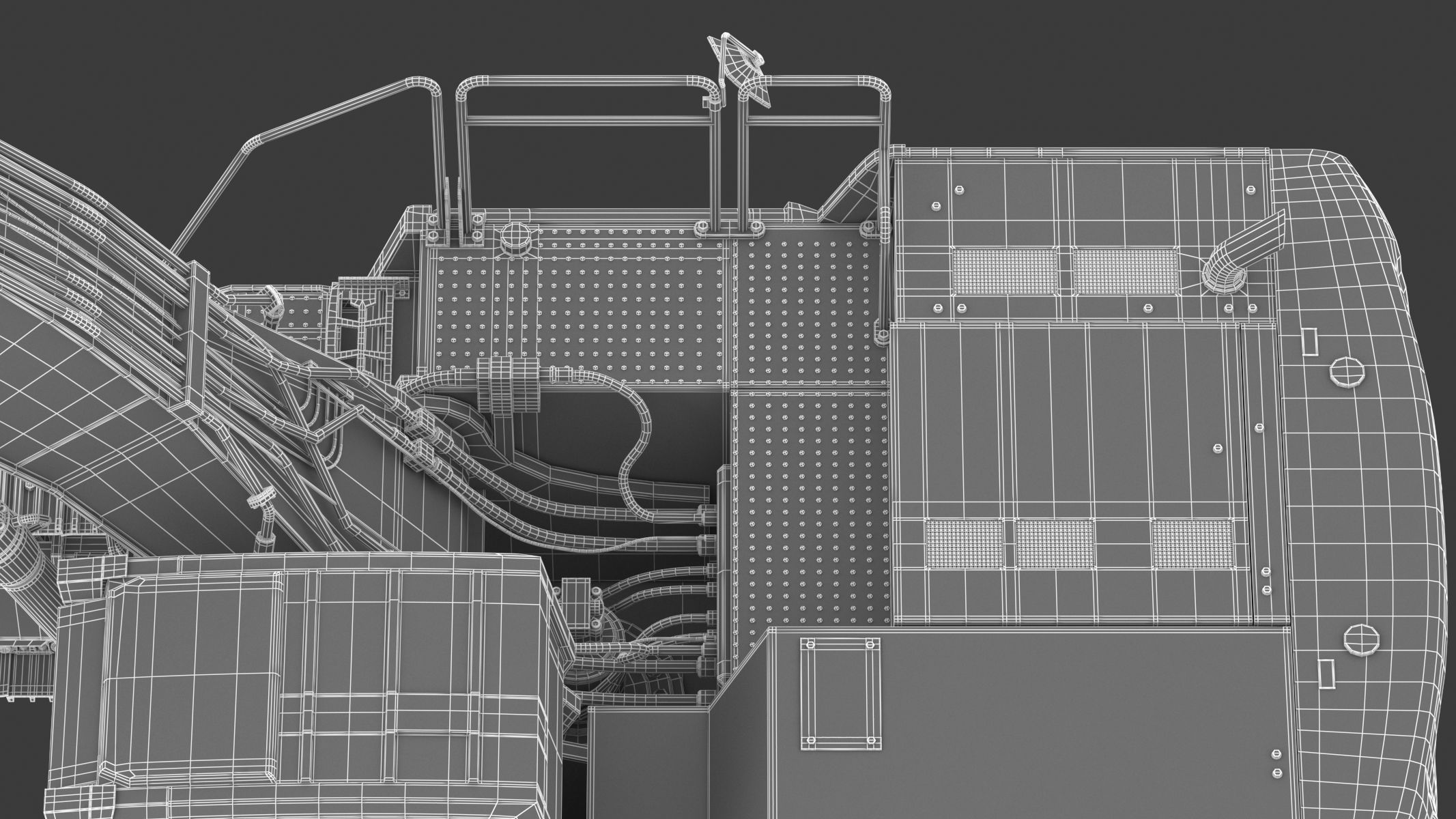Crawler Excavator Generic 3D model_38