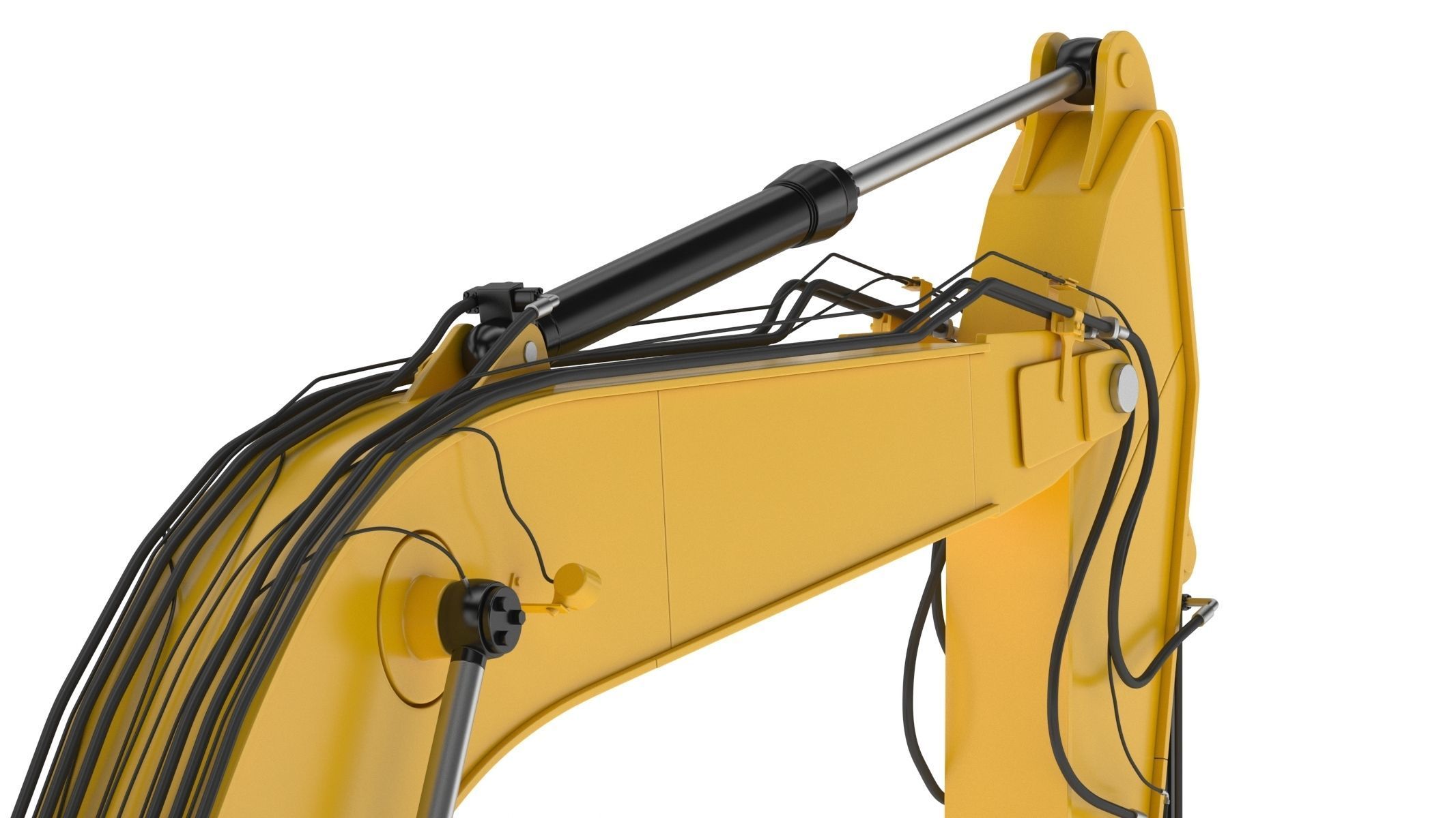 Crawler Excavator Generic 3D model_15