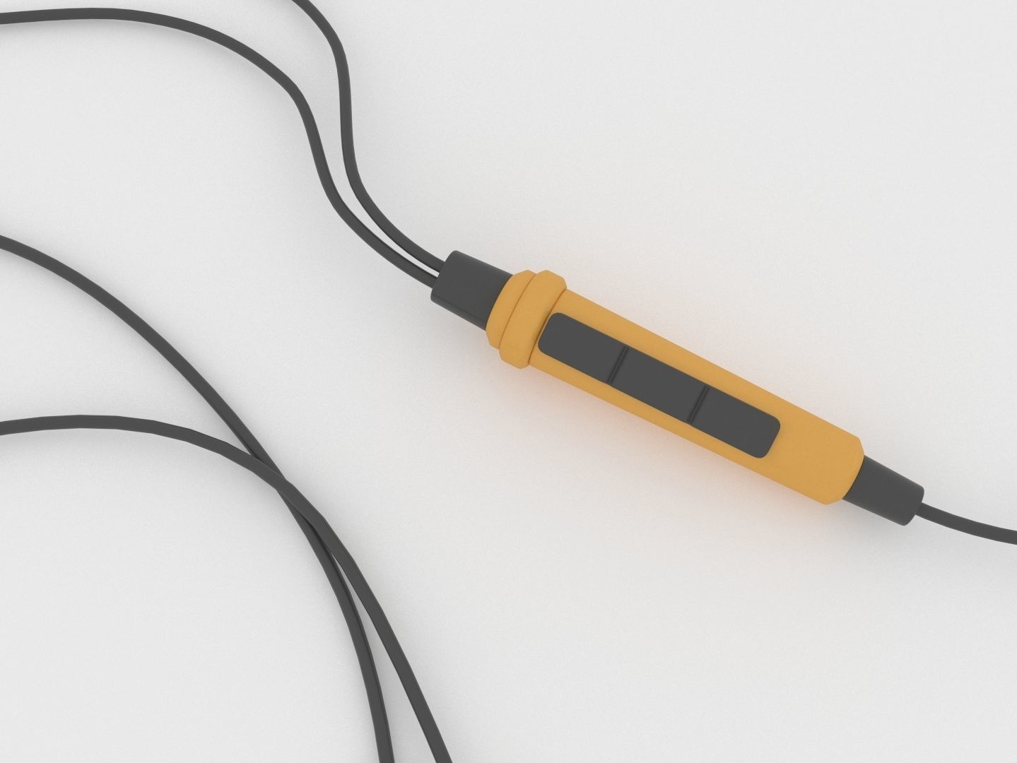 IEM earphones Free 3D model_1